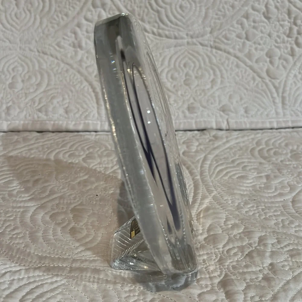 Mikasa oval crystal picture frame‎